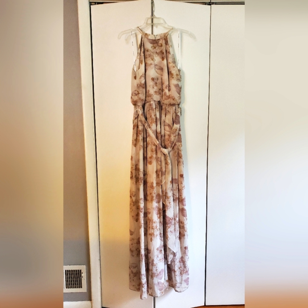 Anthropologie Donna Morgan collection size 6 floral bridesmaids dress